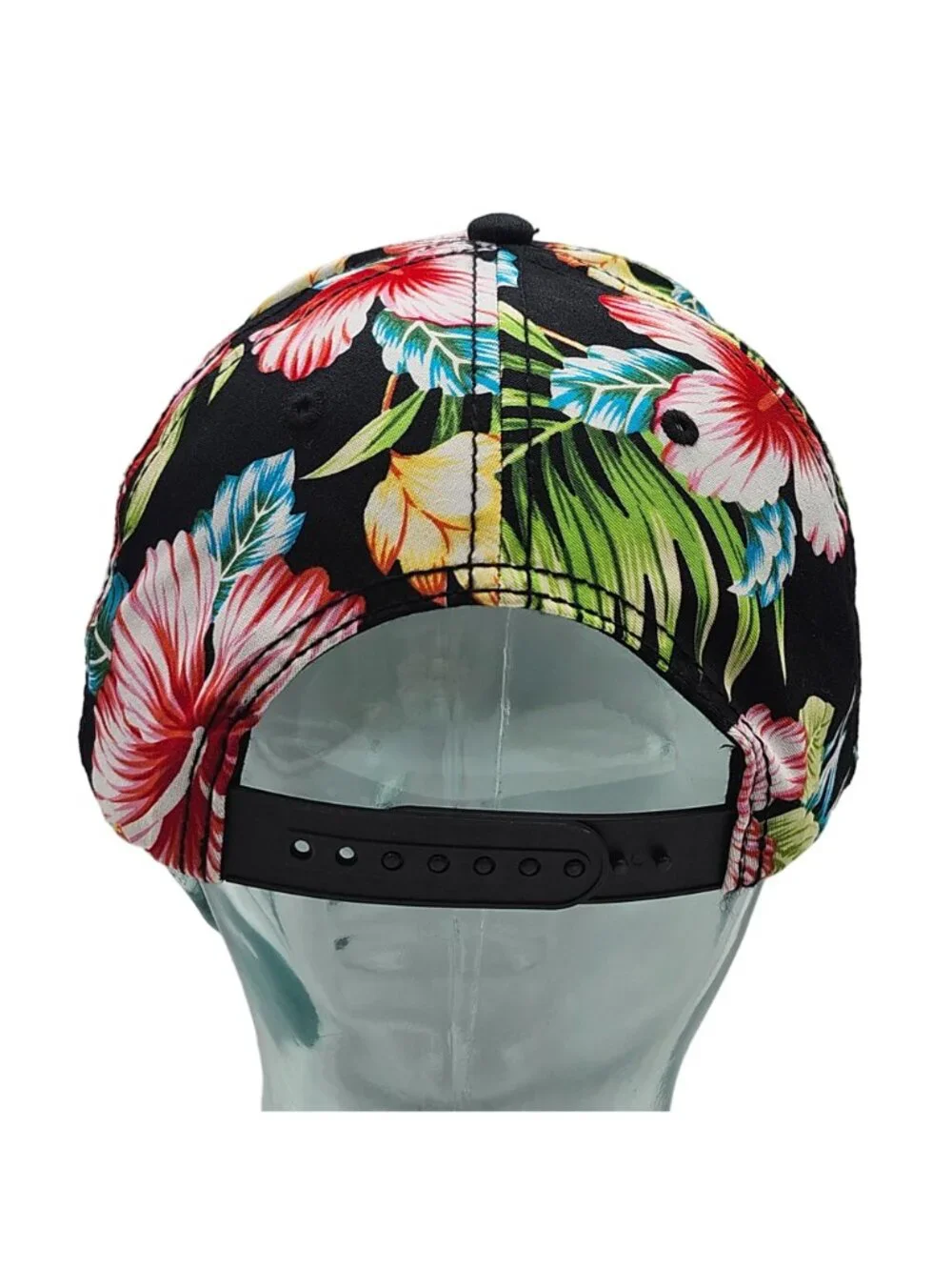 Bubba Gump Shrimp Company Hawaiian Floral Tropical Snapback Hat Embroidered
